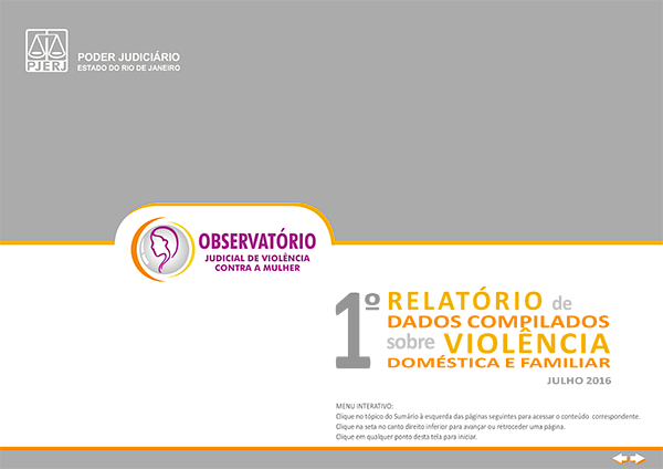Publicação do Observatório com Compilação de Dados Estatísticos sobre Violência Doméstica e Familiar