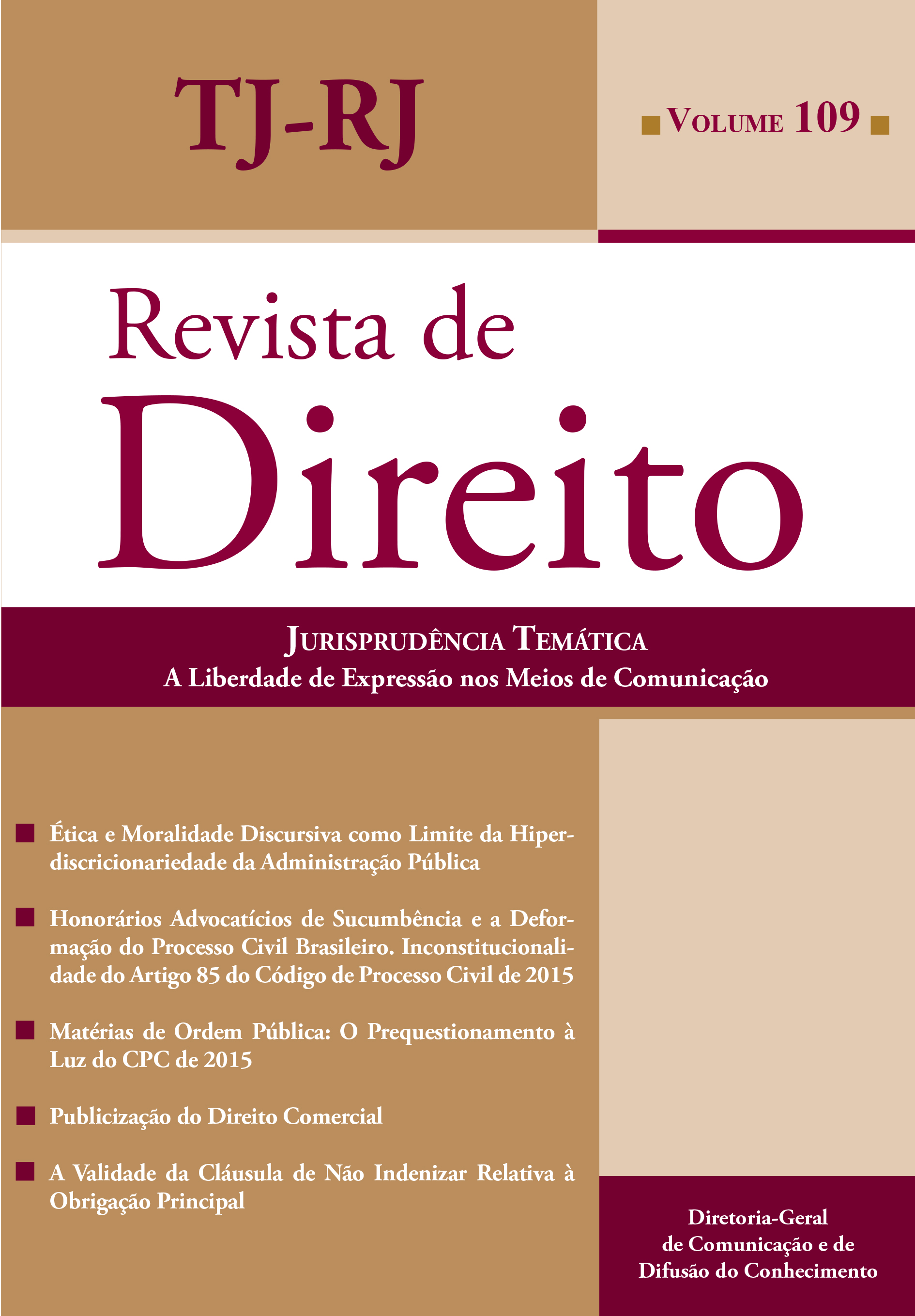Revista de Estudos e Debates V. 1, 02/2016