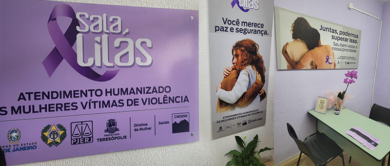 Projeto Maria da Penha nas Escolas/Agosto Lilás, mês de enfrentamento à  violência contra a mulher - Prefeitura de Teresópolis