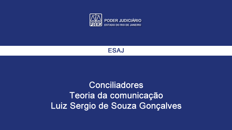 04 - Teoria da comunicação - Sr. Luiz Sergio de Souza Gonçalves - 04-11-2016
