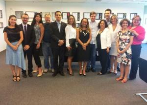 Reunidos no gabinete do prefeito, os participantes discutiram as prioridades para a área