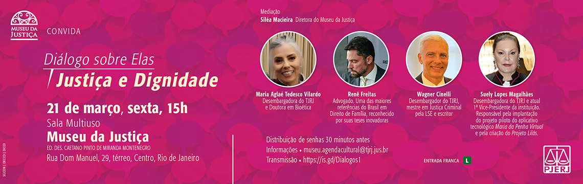 #ParaTodosVerem: A imagem é um material gráfico de divulgação do evento 
