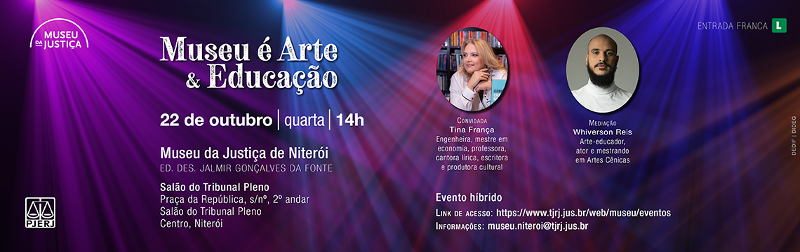 imagem - #ParaTodosVerem: A imagem é um convite digital para o evento 