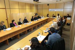 Reunião tratou de iniciativas da Justiça Restaurativa na área socieducativa.