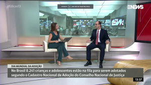 O juiz Daniel Konder, em entrevista à Globonews