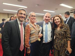 Os juízes Bruno Monteiro Rulière,  Daniela Bandeira de Freitas, Rafael Estrela Nóbrega e Simone de Araújo Rolim