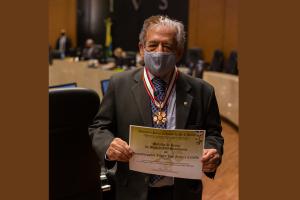 O homenageado desembargador Antonio José Ferreira Carvalho. Foto: Brunno Dantas TJRJ