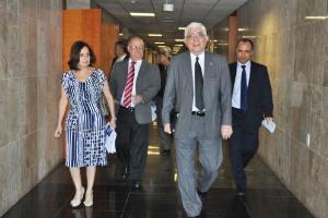 Martha Rocha, Luís Zettermann, Des. Azevedo Pinto e Alessandro Valente.