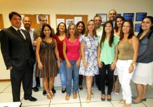 A equipe da DIFEX.