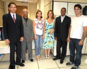 A equipe do DENUR.