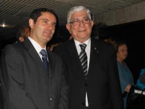 Felipe Deiab e o des. Azevedo Pinto.