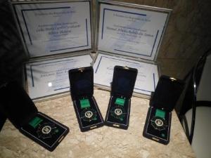 As medalhas de mérito cultural do IMB.