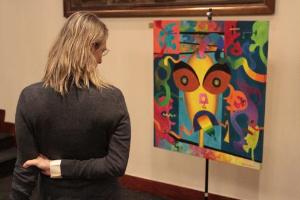 Des. Cristina Tereza Gaulea, idealizadora do ¿Arte e Sustentabilidade¿.