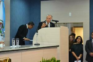 O Des. Sergio Cavalieri em discurso.