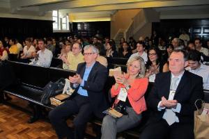 Participantes de diversas regiões do Brasil estiveram presentes no evento.