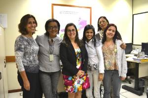 Parte de equipe da DGFAJ