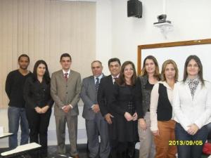 DGFEX com o Juiz Dirigente do 7º NUR e equipe de fiscalização e disciplina do 7º NUR: