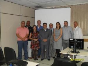 DGFEX e equipe de fiscalização e disciplina do 4º NUR: Públio Cipião, José Dias Junior, Eliane Figueiró, Hercules Reis, Marcelo El-Jaick, José Euclides, Maria Angélica, Luiz Antonio Rocha e Humberto Teixeira