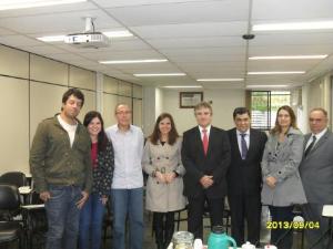Marcel Marcondes Guimarães, Wânia Aparecida Ribeiro Tancredo, Vander Francisco Rodrigues, Eliane Figueiró, Dr° Luiz Cláudio Silva Jardim Marinho, Marcelo El-Jaick, Maria Angélica, José Euclides.