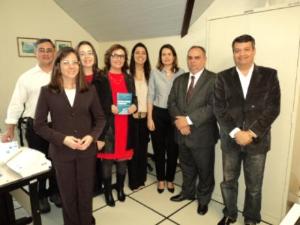 Edson Luiz Pacheco (encarregado Setor de Fiscalização e Disciplina), Eliane Figueiró Araújo (Diretora da DIPEX), Beatriz G. Pereira da Silva (DIPEX), Dra. Myrian Therezinha Simen Rangel Cury (Juíza Dirigente do 3° NUR), Ana Beatriz Fernandes Tepedino ( Assistente do 3° NUR), Maria Angélica H. S. Saraiva (Diretora da DIFEX), José Euclides Corrêa Guinancio(Diretor da DIMEX), Neucimar da Silva Porto (DIFEX).