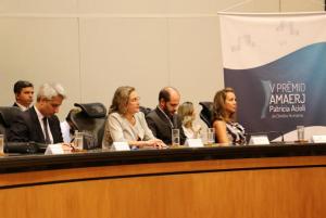 A corregedora-geral da Justiça, desembargadora Maria Augusta Vaz, compôs a mesa de abertura da cerimônia
