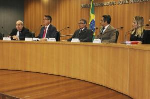 Mello Serra, Claudio de Mello Tavares, Milton Fernandes de Souza, César Cury e Sylvia Leão
