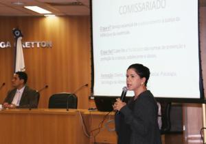 Juíza Lucia Glioche, da Vara de Execução de Medidas Socioeducativas (VEMSE)