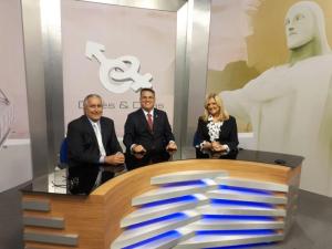 Leleco Barbosa, Claudio de Mello Tavares e Alda Soares