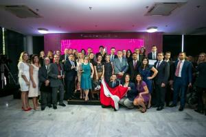 Vencedores do Innovare posam para a foto oficial da cerimônia