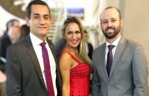 Os juízes Sérgio Luiz, Vanessa Cavalieri e Daniel Konder: participação no XXIII Fórum Nacional da Justiça Juvenil, em Campo Grande (MS)