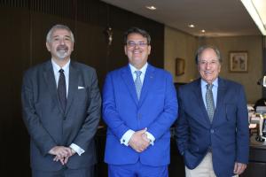 Gabriel Zéfiro, Claudio de Mello Tavares e José Carlos Araújo