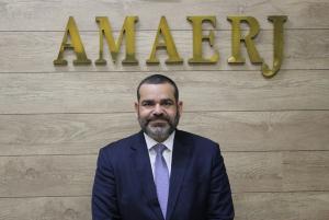 Presidente eleito da AMAERJ, Felipe Gonçalves