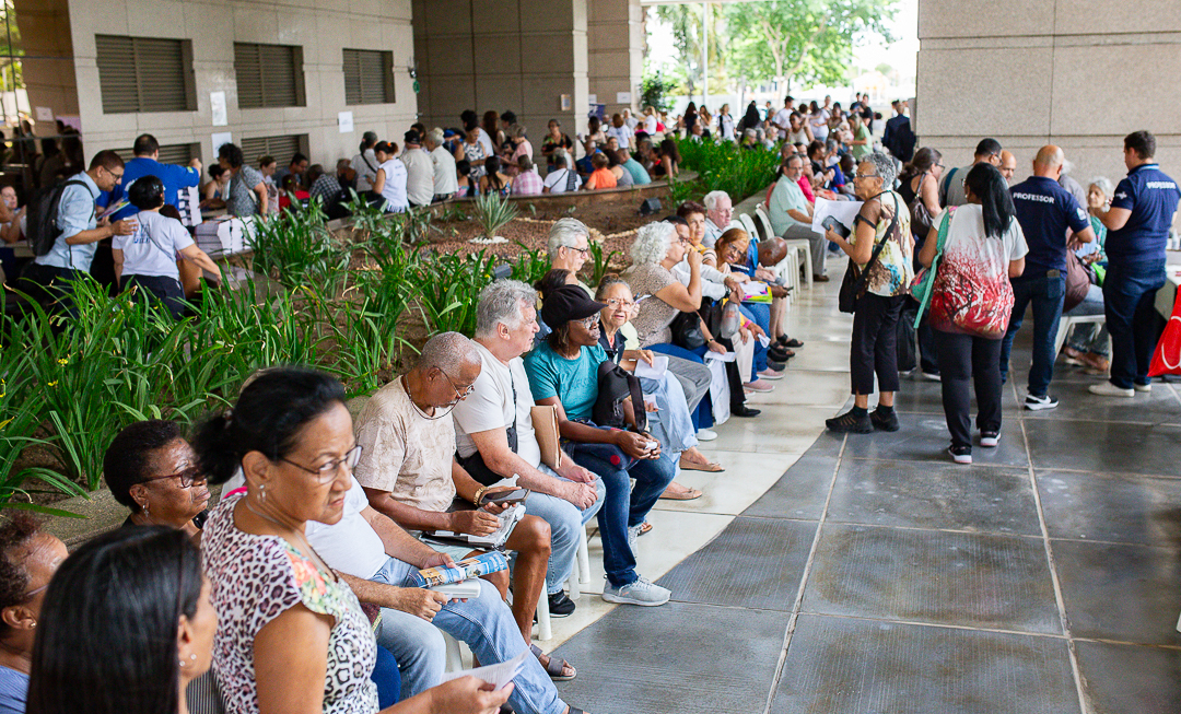 imagem - Ação social “Justiça para a Pessoa Idosa” atende centenas de pessoas no Fórum Central