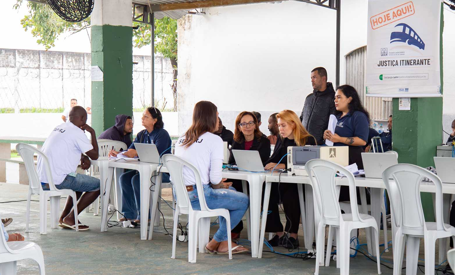 imagem - Justiça Itinerante leva serviços a custodiados de unidade prisional em Bangu