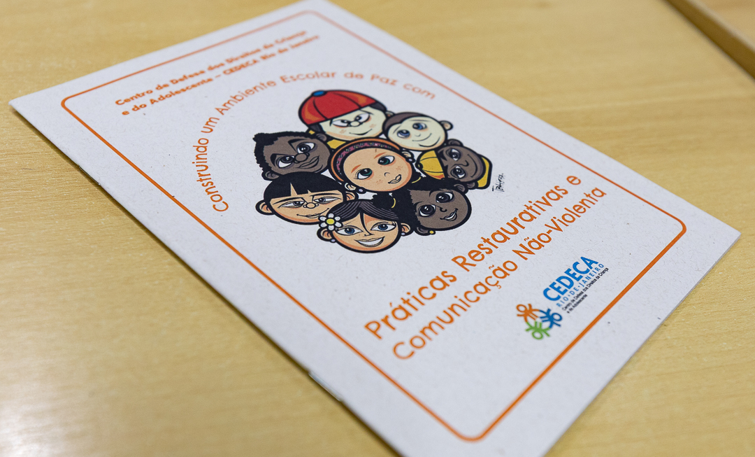 imagem - Cartilha destaca práticas restaurativas e comunicação não-violenta na escola