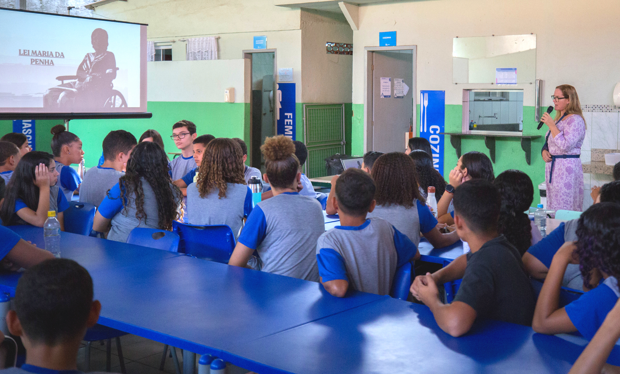 imagem - Rio Lilás leva diálogo sobre proteção às mulheres à sala de aula em Rio das Flores