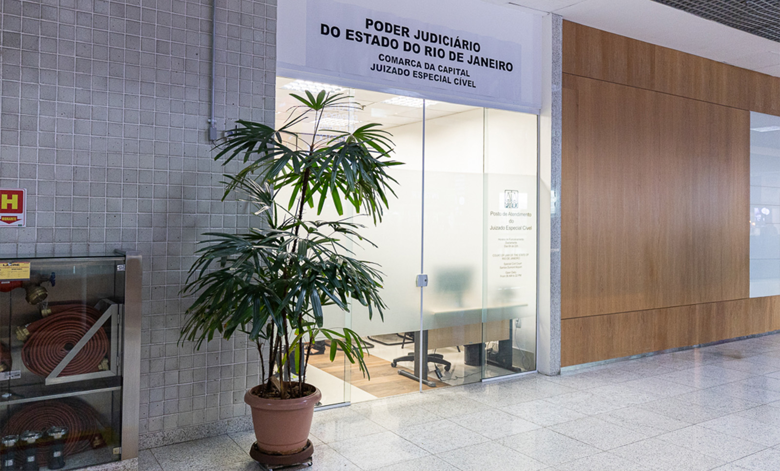 imagem - Em novo local, juizado no Aeroporto Santos Dumont resolve problemas entre passageiros e companhias aéreas de modo rápido e gratuito &nbsp;