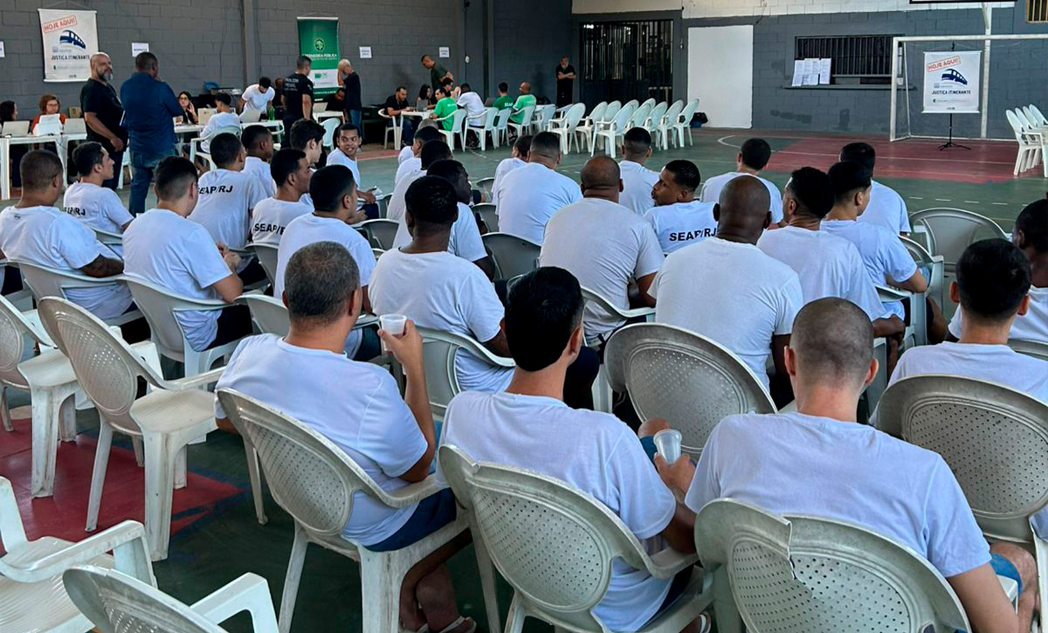 imagem - Justiça Itinerante realiza audiências de reconhecimento de paternidade em presídio de Volta Redonda