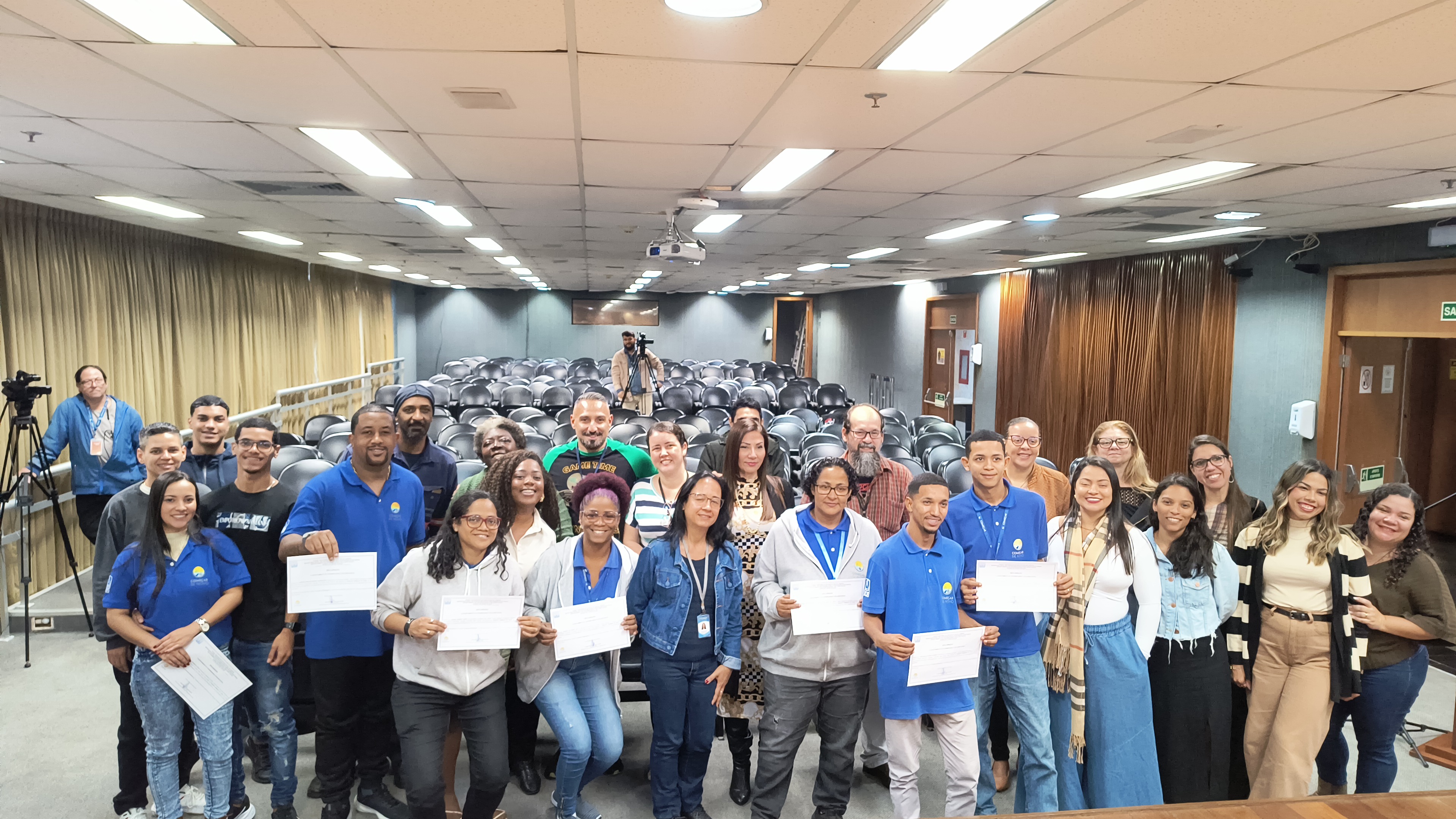 imagem - Projeto “Começar de Novo” encerra ciclo de turma com entrega de diplomas