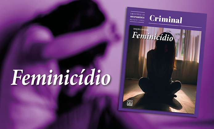 imagem - Ementário Temático com casos de feminicídio já está disponível