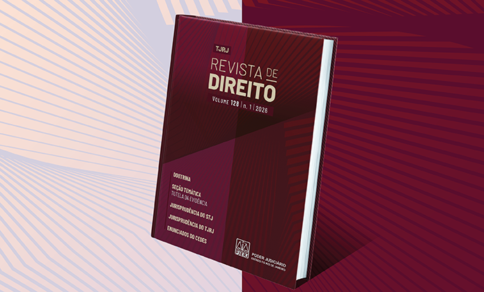 imagem - TJRJ apresenta nova edição da Revista de Direito com foco em excelência acadêmica e protagonismo no cenário jurídico