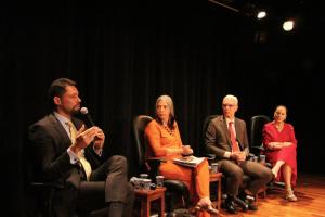 Da esquerda para a direita: Dr. Renê Freitas; Desa. Aglaé Tedesco; Des. Wagner Cinelli; Desa. Suely Lopes