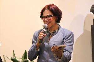 Siléa Macieira, Diretora do Museu da Justiça, dá as boas vindas