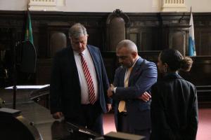 Desembargador Cláudio Brandão, corregedor-geral de Justiça TJRJ; Desembargador Jomar Fernandes, presidente do TJAM;