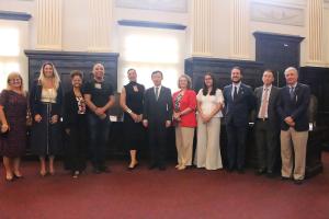 Visita dos Cônsules ao Museu da Justiça