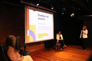 Luciana Elmor, fala sobre envelhecer com proposito