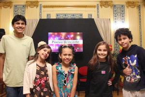 William Varella de Andrade Júnior (13 anos), Maria Luiza Lemos Macieira (9 anos), Helena Bahamon (8 anos), Malu Rangel de Azevedo (9 anos) e Arthur Gabriel Marques dos Reis Teixeira (11 anos).