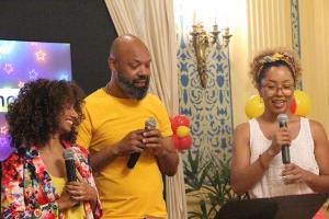 Livia Prado, Ton Oliveira e Izadora Alves