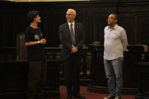 Visita com Ministro Eloi Ferreira