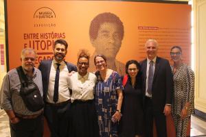 Museu da Justiça recebe grupo de professores da USP.
